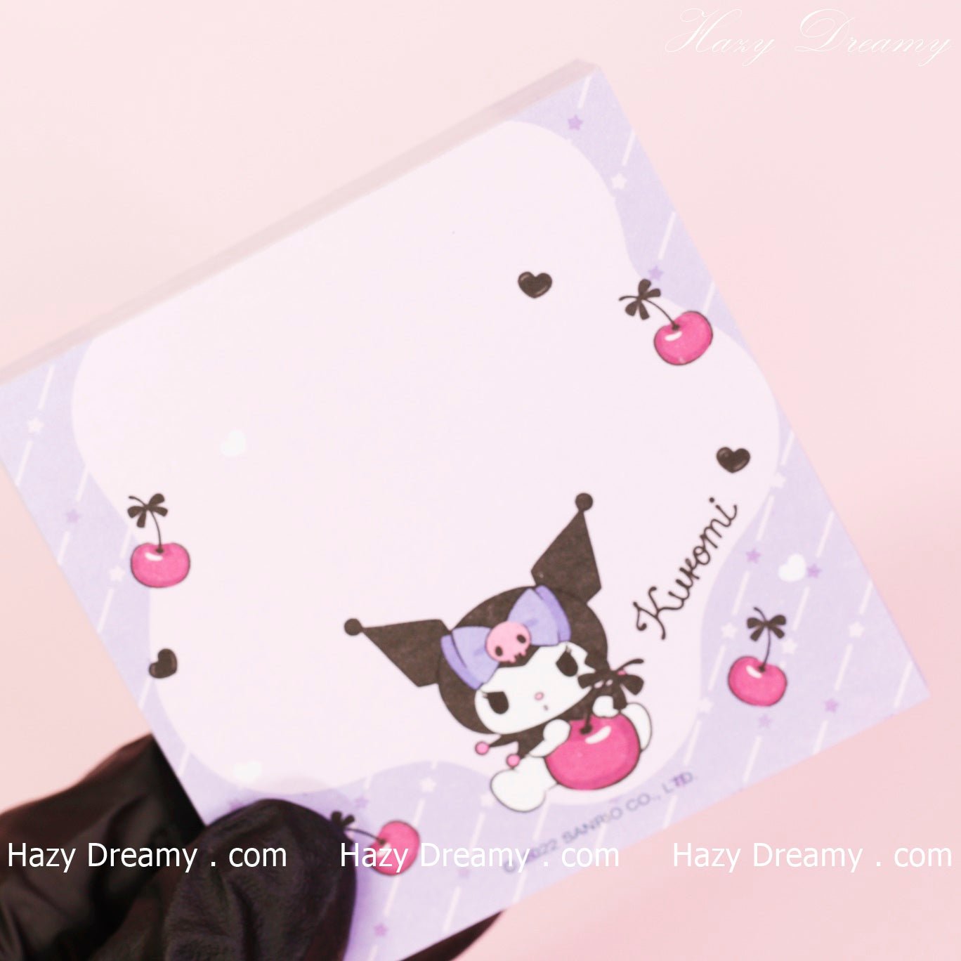 Hazy Dreamy Kuromi Sticky Notes - Cute and Functional Stationery - Hazy Dreamy: Online Stationery Store
