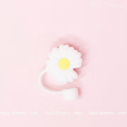 Cute Daisy Straw Cover for Tumblers and Cups - Perfect for School and On - the - Go - Hazy Dreamy: Online Stationery Store