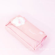 Cute Cat Pen & Pencil Case (Pink) - Adorable Stationery Organizer for Girls
