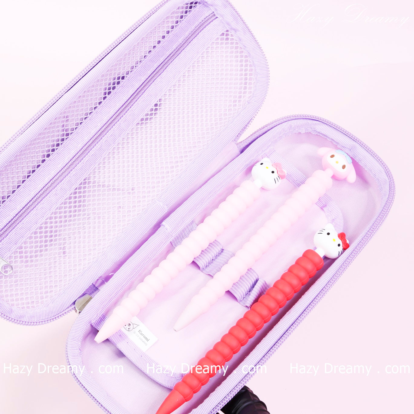 Kuromi Cute Pencil Case - Adorable and Practical Storage for Stationery Lovers