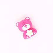 Charming Pink Bear 3D Eraser - Ideal for Kids and Stationery Enthusiasts