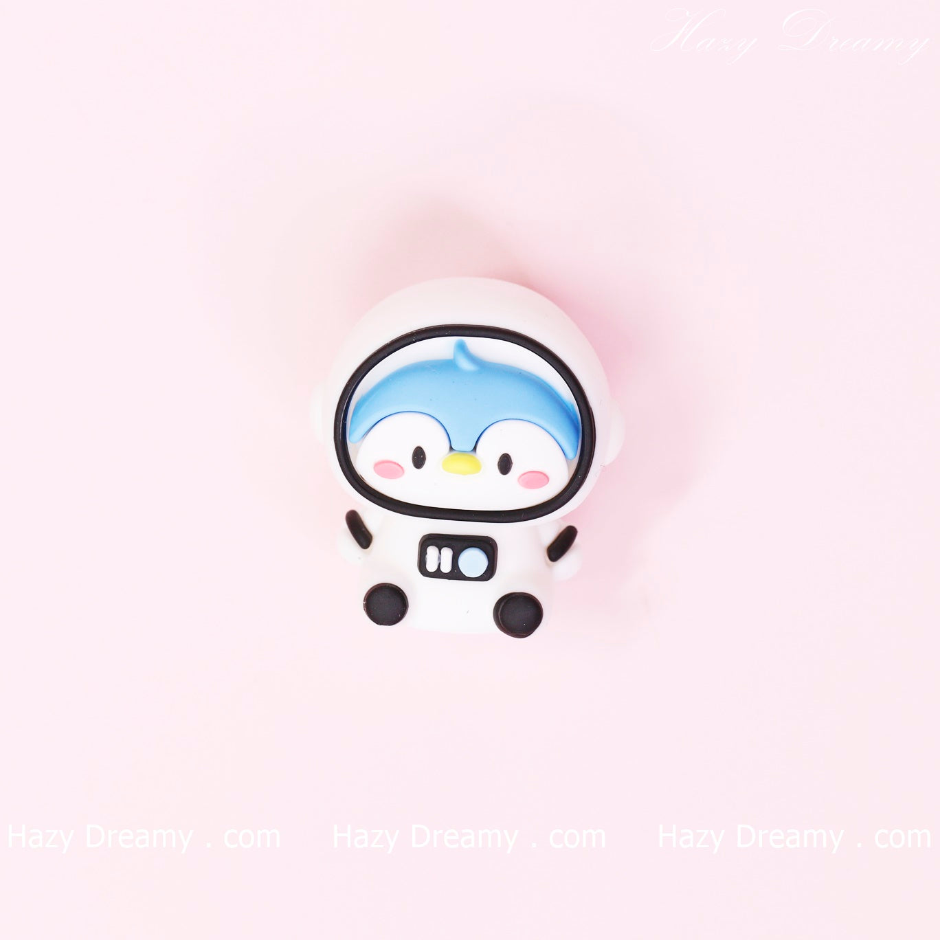 Cute Astronaut Penguin 3D Eraser - Perfect for Students and Stationery Lovers