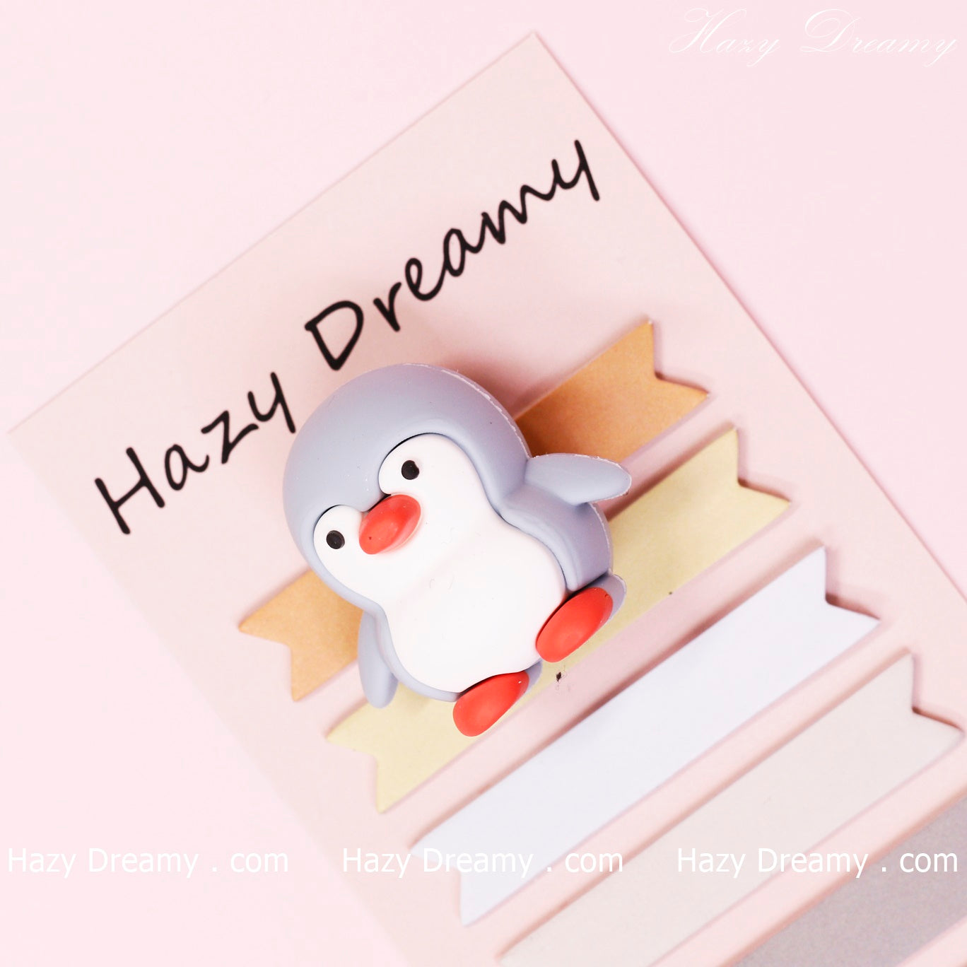 Cute Penguin 3D Eraser - Perfect for Students and Stationery Lovers